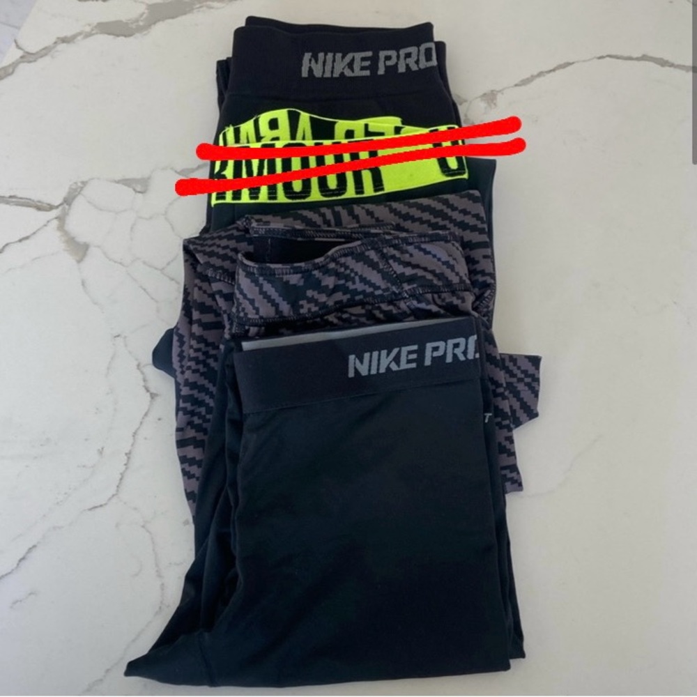 3-Running Tights Bundle - image 1